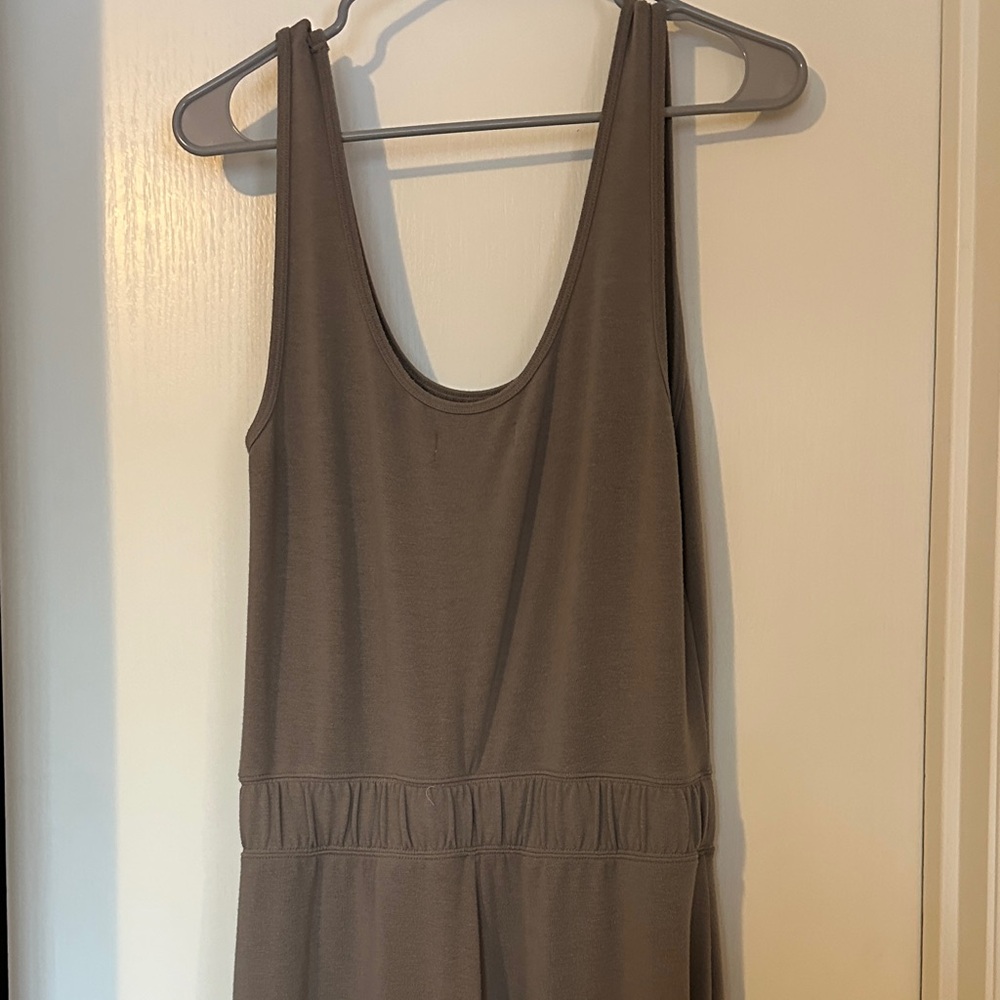 Abercrombie & Fitch Taupe Jumpsuit - Picture 4 of 5